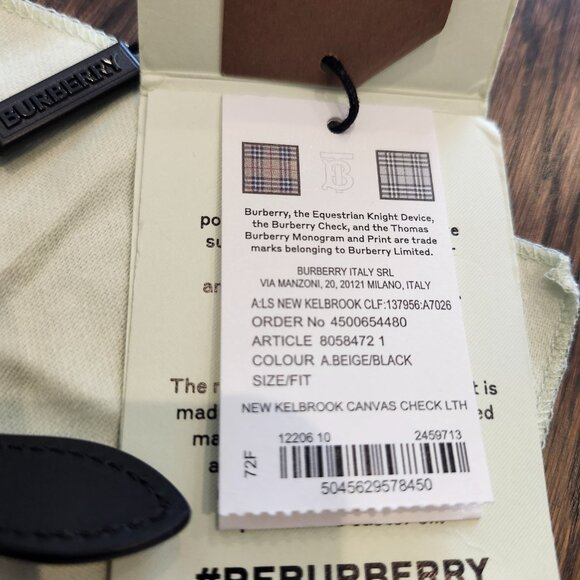 New Burberry Kelbrook zip wallet/pouch - Picture 2 of 4
